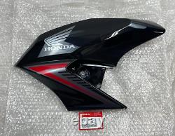 Honda GLR125 CB125F 2015-2020 Left Front Side Panel Cover Onyx Blue New