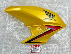 Honda GLR125 CB125F 2015-2020 Right Front Side Panel Cover Pearl Yellow New