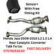Honda Jazz Mk3 2009-2015 1.2 1.3 1.4 Catalytic Converter With Sensor & Kit