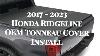 Honda Ridgeline Tonneau Hard Folding Bed Cover Genuine Oem Quick Install 2017 2023