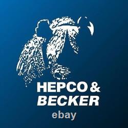 Barre de protection arrière noire pour école de conduite Honda CBF125 HEPCO & BECKER (2009-14)