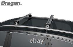 Barres transversales de verrouillage pour s'adapter à Honda Civic Tourer 2014+ pour rails de toit intégrés solides